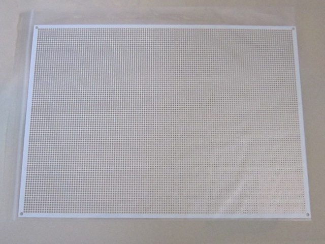 ガラスエポキシ ユニバーサル基板 URH0K230320WT 230×320mm　両面　白